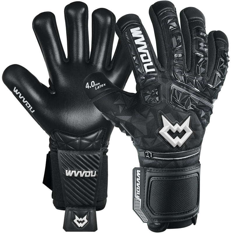 Luvas de Goleiro WVVOU – Alta Performance com Proteção Removível nos Dedos!
