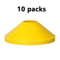 Kit com 10 Cones de Treinamento – Futebol e Agilidade