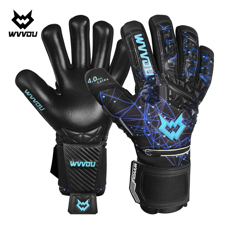 Luvas de Goleiro WVVOU – Alta Performance com Proteção Removível nos Dedos!