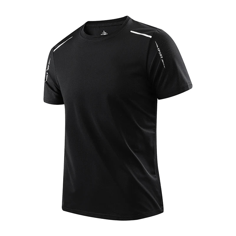 Camiseta Masculina Esportiva CHRLCK – Secagem Rápida, Leveza e Conforto para Seus Desafios!